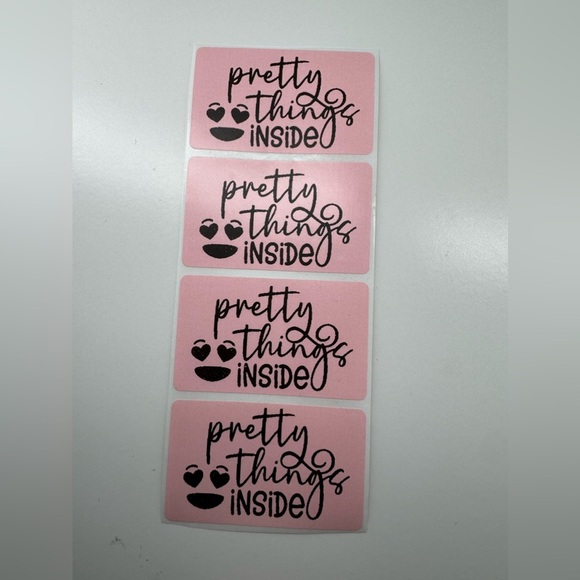 pretty things inside- stickers for small business-100 pcs pack- 2 in - Picture 5 of 9